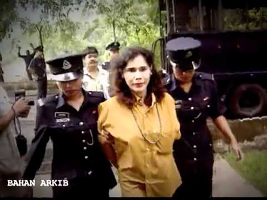Screenshot/YouTube An unrelated case led to Mona's arrest.